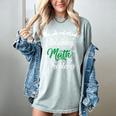 Sleighing Math Problem Xmas In Math Teacher Christmas Men Women Women's Comfort Colors T-Shirt Bay