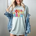 You Are Smart Brave Strong Kind Loved Motivation Teacher Kid Women's Comfort Colors T-Shirt Bay
