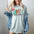 SPED Squad Special Education Teacher Autism Christmas Women Women's Comfort Colors T-Shirt Bay