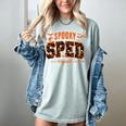 Sped Squad Team Special Education Teacher Halloween Women's Comfort Colors T-Shirt Bay Sped Squad Team Special Education Teacher Halloween Women's Comfort Colors T-Shirt Bay