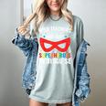 SPED Teacher Are Just Superheroes Disguise Special Education Women's Comfort Colors T-Shirt Bay SPED Teacher Are Just Superheroes Disguise Special Education Women's Comfort Colors T-Shirt Bay