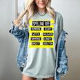 Spelling Bee Pun Halloween Costume For Teachers Women's Comfort Colors T-Shirt Bay