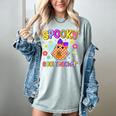 Spooky ESOL Teacher Halloween ESOL Teaching Coquette Women's Comfort Colors T-Shirt Bay