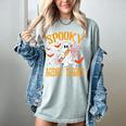 Spooky Science Teacher Ghost Halloween School Women Women's Comfort Colors T-Shirt Bay