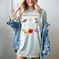 Spooky Syllables Halloween Teacher Student Education Women's Comfort Colors T-Shirt Bay Spooky Syllables Halloween Teacher Student Education Women's Comfort Colors T-Shirt Bay