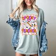 Spooky Teacher Ghost Pencil Teacher Halloween Teacher Women's Comfort Colors T-Shirt Bay Spooky Teacher Ghost Pencil Teacher Halloween Teacher Women's Comfort Colors T-Shirt Bay