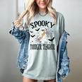 Spooky Toddler Teacher Halloween School Women's Comfort Colors T-Shirt Bay