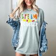 Steam Teacher Science Tech Engineering Arts Maker Women's Comfort Colors T-Shirt Bay