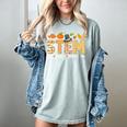 STEM Teacher Thanksgiving Grateful Educator Science Class Women's Comfort Colors T-Shirt Bay