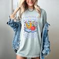 Superhero Sidekick Teaching Teach School Teacher Assistant Women's Comfort Colors T-Shirt Bay