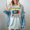 I Survived 67 Days Of School 67 Teacher Squad Matching Women's Comfort Colors T-Shirt Bay