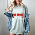 I Teach The Cutest Apples In The Orchard Cute Fall Teacher Women's Comfort Colors T-Shirt Bay I Teach The Cutest Apples In The Orchard Cute Fall Teacher Women's Comfort Colors T-Shirt Bay