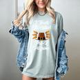 I Teach The Cutest Pre-K Pilgrims Thanksgiving Teacher Item Women's Comfort Colors T-Shirt Bay