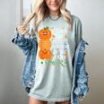 I Teach The Cutest Pumpkins In Patch Pre-K Halloween Teacher Women's Comfort Colors T-Shirt Bay