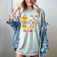 I Teach The Cutest Pumpkins Preschool Teacher Halloween Women's Comfort Colors T-Shirt Bay