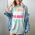 I Teach Little People To Read Reading Teacher For Men Women Girls Kids Women's Comfort Colors T-Shirt Bay I Teach Little People To Read Reading Teacher For Men Women Girls Kids Women's Comfort Colors T-Shirt Bay