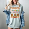 Teach Thanksgiving Teacher Thankful For My 1st Grade Turkeys Women's Comfort Colors T-Shirt Bay Teach Thanksgiving Teacher Thankful For My 1st Grade Turkeys Women's Comfort Colors T-Shirt Bay