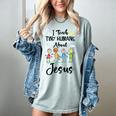 I Teach Tiny Humans About Jesus Sunday School Teacher Women's Comfort Colors T-Shirt Bay