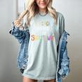 I Teach What's Your Superpower Teacher Teaching For Men Women Women's Comfort Colors T-Shirt Bay
