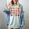 Teacher Apple Back To School Art For School Supplies Women's Comfort Colors T-Shirt Bay Teacher Apple Back To School Art For School Supplies Women's Comfort Colors T-Shirt Bay