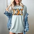 Teacher Appreciation Boho Floral Leopard Checkered Women's Comfort Colors T-Shirt Bay