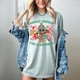 Teacher Christmas Rockin' Around The Classroom Men Women Kids Women's Comfort Colors T-Shirt Bay Teacher Christmas Rockin' Around The Classroom Men Women Kids Women's Comfort Colors T-Shirt Bay