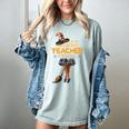 This Is My Teacher Costume Halloween Family Matching Group For Men Women Women's Comfort Colors T-Shirt Bay