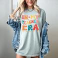 In My Teacher Era First Day Of School Back To School Retro Women's Comfort Colors T-Shirt Bay