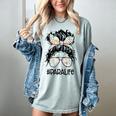 Teacher Para Life Tee Paraprofessional Cute Messy Bun Women's Comfort Colors T-Shirt Bay
