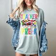 Teacher Of Pre K Superheroes Teacher New School Year Men Women Women's Comfort Colors T-Shirt Bay