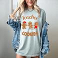 Teacher Of Smart Cookies Gingerbread Christmas Teacher Cute Men Women Kids Women's Comfort Colors T-Shirt Bay Teacher Of Smart Cookies Gingerbread Christmas Teacher Cute Men Women Kids Women's Comfort Colors T-Shirt Bay