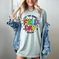 Teacher Student Field Day Let The Games Begin Field Day Women's Comfort Colors T-Shirt Bay Teacher Student Field Day Let The Games Begin Field Day Women's Comfort Colors T-Shirt Bay