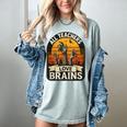 Teacher All Teachers Love Brains Halloween Women's Comfort Colors T-Shirt Bay Teacher All Teachers Love Brains Halloween Women's Comfort Colors T-Shirt Bay