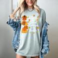 Teacher Thanksgiving I Teach The Cutest Turkeys In The Patch Women's Comfort Colors T-Shirt Bay Teacher Thanksgiving I Teach The Cutest Turkeys In The Patch Women's Comfort Colors T-Shirt Bay