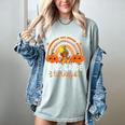 Teacher Thanksgiving Thankful For My Third Grade Turkeys Women's Comfort Colors T-Shirt Bay