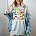 Teacher Of Tiny Superheroes Teach 100th Day Of School Men Women Girls Kids Women's Comfort Colors T-Shirt Bay Teacher Of Tiny Superheroes Teach 100th Day Of School Men Women Girls Kids Women's Comfort Colors T-Shirt Bay