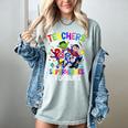 Teachers Are Superheroes Back To School Women's Comfort Colors T-Shirt Bay