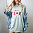 Teachers Valentine Day I Love My Class A Latte Coffee Women Women's Comfort Colors T-Shirt Bay