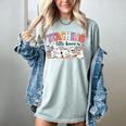 Teaching My Little Boos Teacher Ghost Teacher Halloween For Men Women Kids Women's Comfort Colors T-Shirt Bay