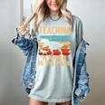 Teaching Is a Walk In Park Dinosaur Teacher Women's Comfort Colors T-Shirt Bay