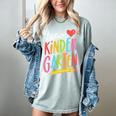 Team Kindergarten Teacher Student Back To School Women's Comfort Colors T-Shirt Bay