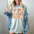 In My Thankful Teacher Era Cute Groovy Thanksgiving Teacher Women's Comfort Colors T-Shirt Bay In My Thankful Teacher Era Cute Groovy Thanksgiving Teacher Women's Comfort Colors T-Shirt Bay