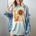 Thanksgiving Love Pre-K Teacher Turkey Autumn Fall For Men Women Girls Kids Women's Comfort Colors T-Shirt Bay