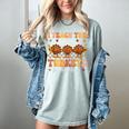 Thanksgiving Teacher I Teach The Cutest Turkeys In The Flock Women's Comfort Colors T-Shirt Bay Thanksgiving Teacher I Teach The Cutest Turkeys In The Flock Women's Comfort Colors T-Shirt Bay