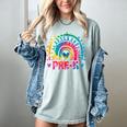 Tie Dye Prek Teacher Rainbow Preschool Back To School Girl Women's Comfort Colors T-Shirt Bay Tie Dye Prek Teacher Rainbow Preschool Back To School Girl Women's Comfort Colors T-Shirt Bay