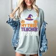 Tired Teacher Costume For Humor Halloween Women's Comfort Colors T-Shirt Bay