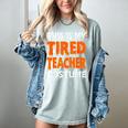 This Is My Tired Teacher Costume Quick Easy Lazy Halloween For Men Women Women's Comfort Colors T-Shirt Bay This Is My Tired Teacher Costume Quick Easy Lazy Halloween For Men Women Women's Comfort Colors T-Shirt Bay