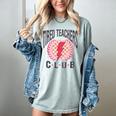 Tired Teachers Club Study Lover School Apparel Women's Comfort Colors T-Shirt Bay