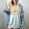 TK And Kinder Crew TK Teacher Transitional Kindergarten PreK Women's Comfort Colors T-Shirt Bay