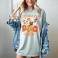 Toddler Boo Crew Halloween Costume For Teacher Kids Women's Comfort Colors T-Shirt Bay